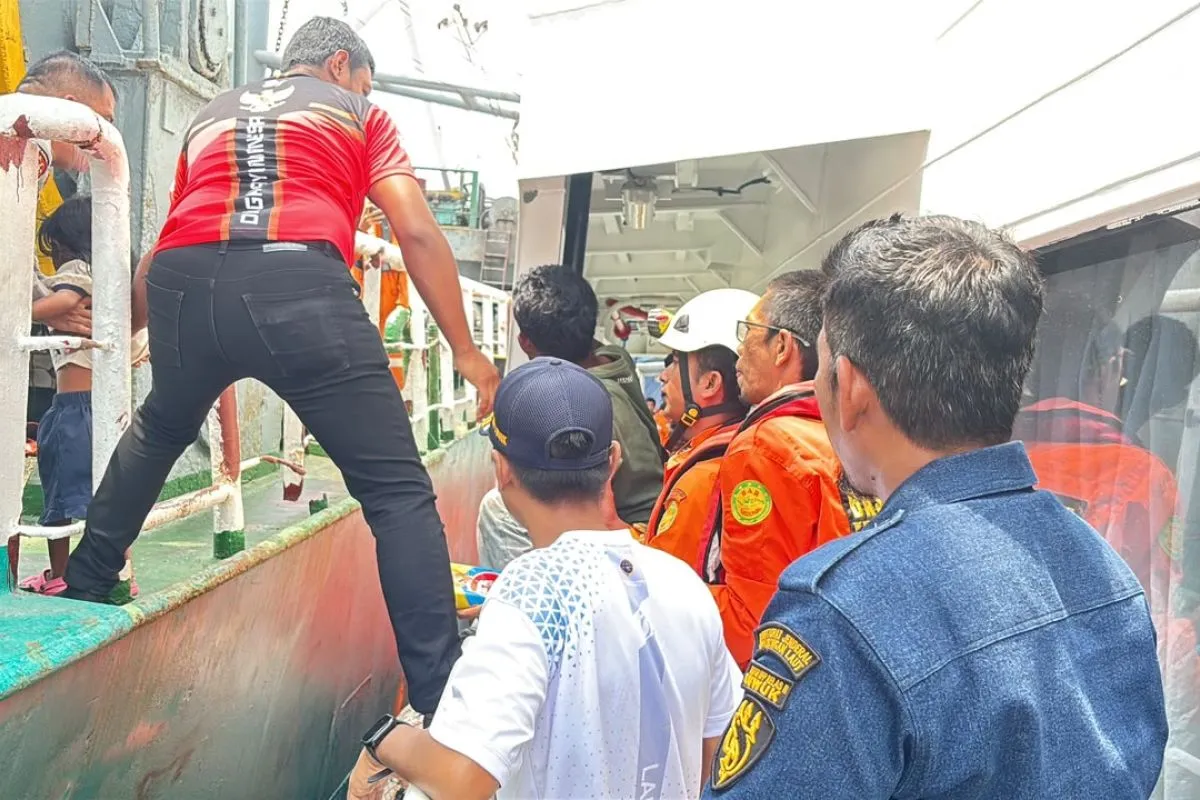Tim SAR Berhasil Evakuasi Lima Penumpang Perahu yang Hilang Kontak di Perairan Banggai
